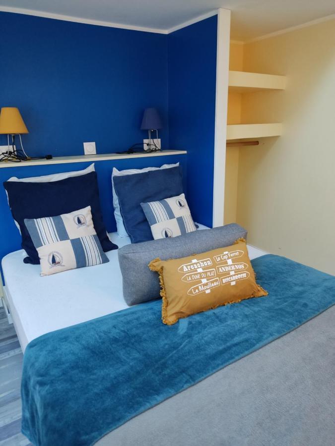 Cottage La Dune Avec Piscine Les Cigales Du Bassin A Gujan-Mestras Ngoại thất bức ảnh